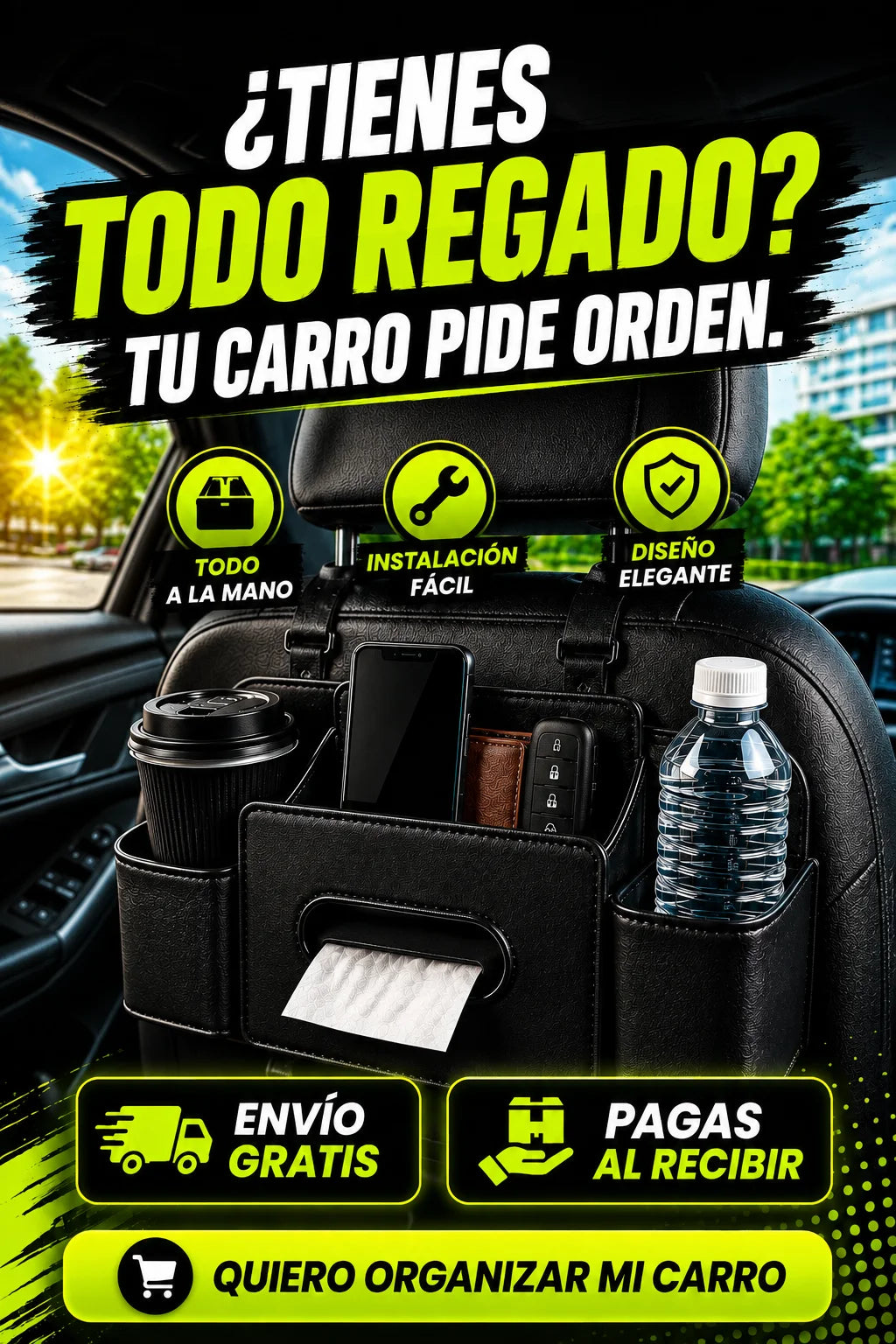 Organizador De Carro