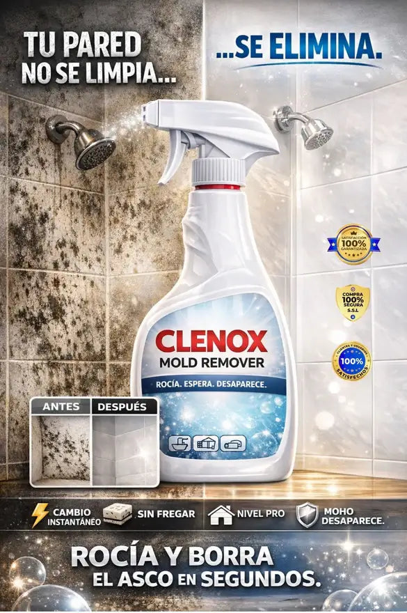 CLENOX™ removedor de manchas de moho y hongos