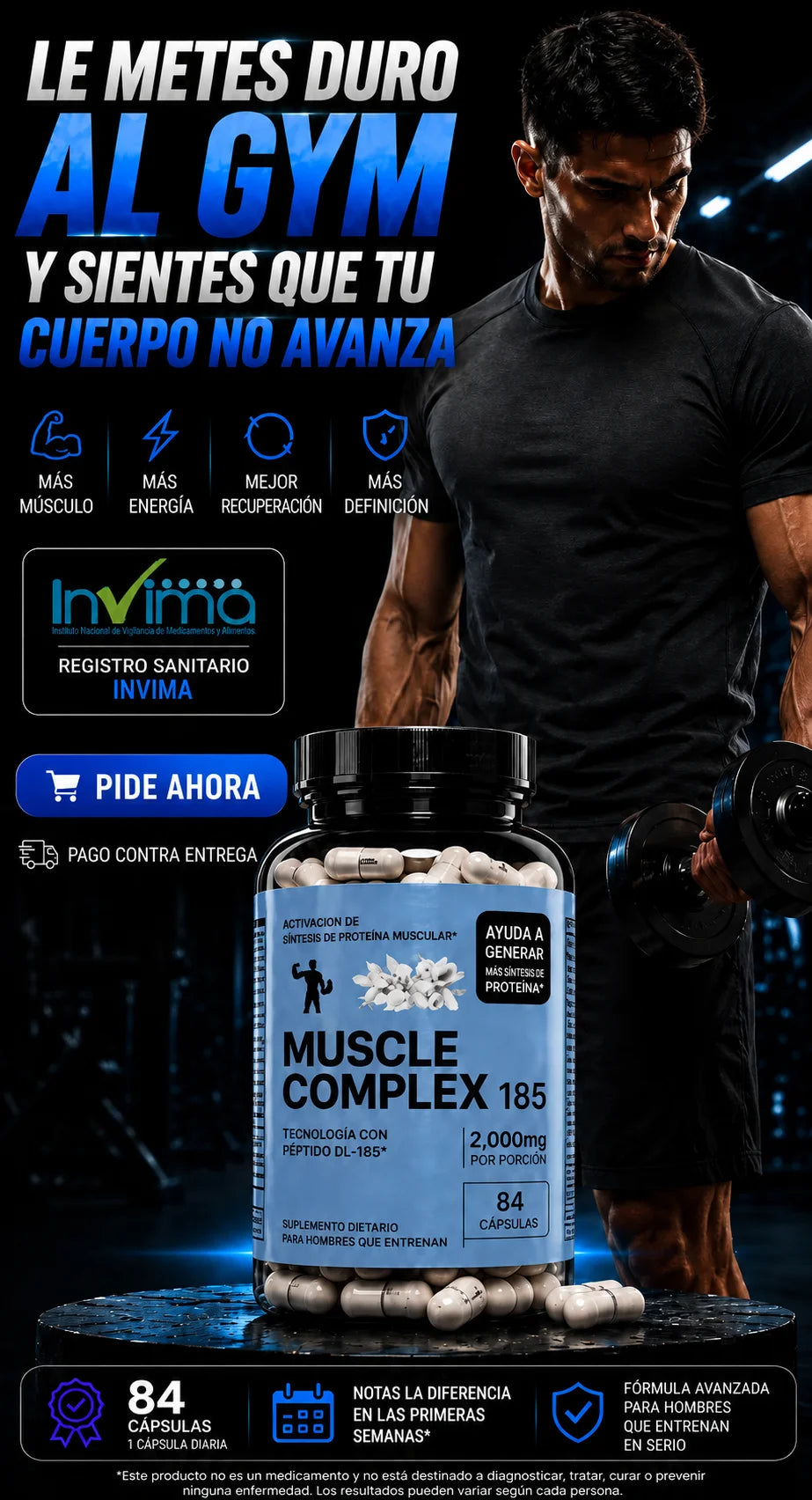 MUSCLE COMPLEX 185 MEN