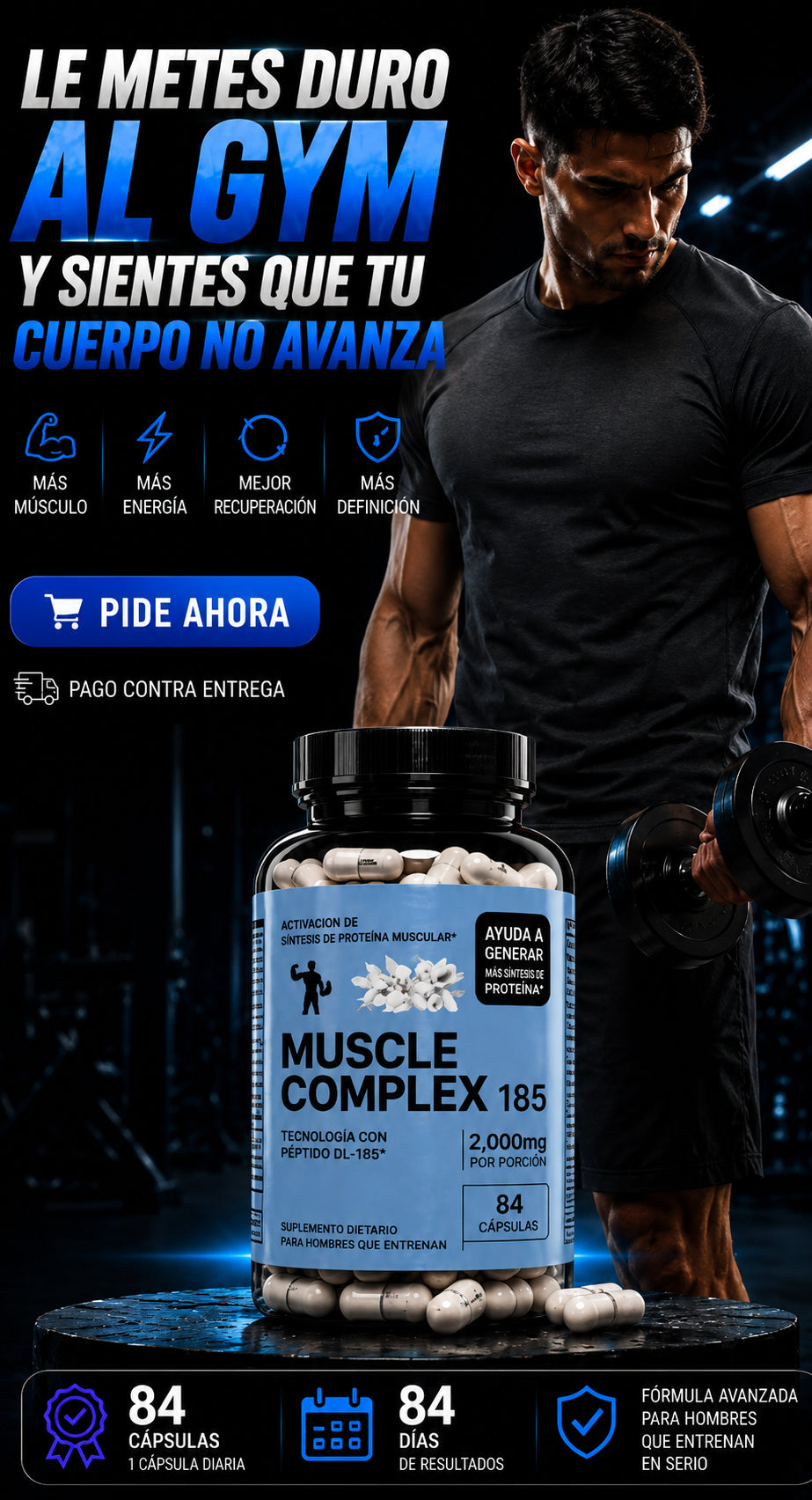 MUSCLE COMPLEX 185 MEN