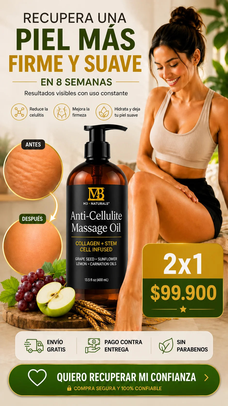 🌿ACEITE CORPORAL ANTICELULÍTICO🌿