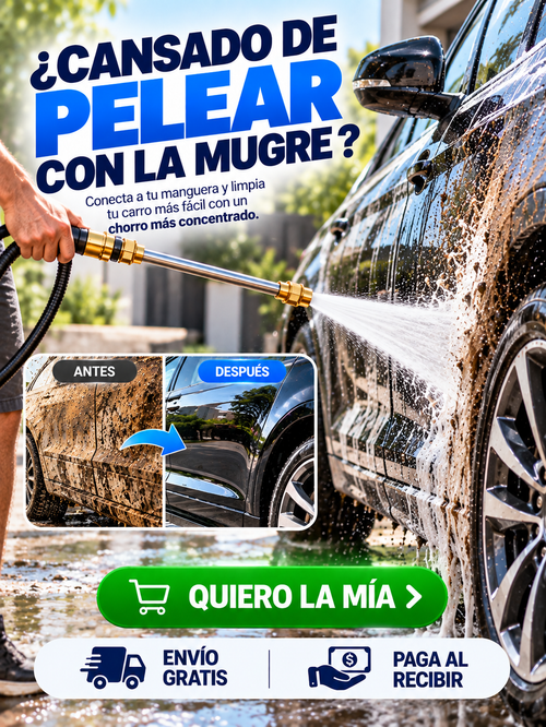 Pistola de Agua a Presión Carros