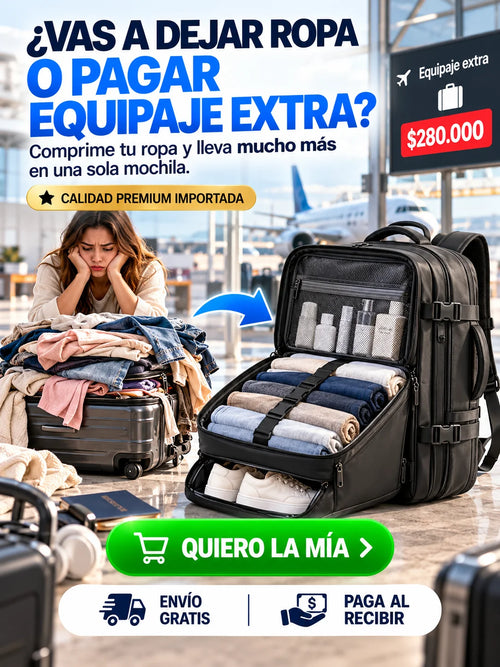 Mochila Con Compresion Al Vacio