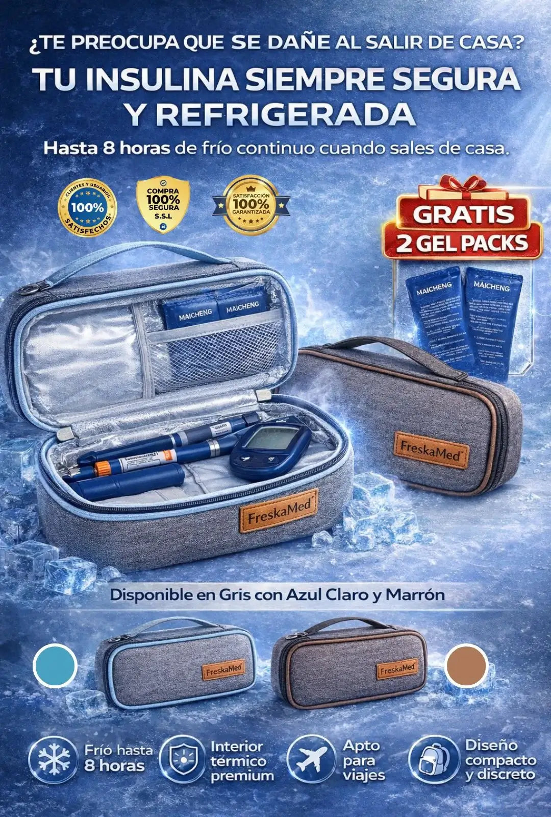 INSULPACK ® Estuche refrigerador portátil pro