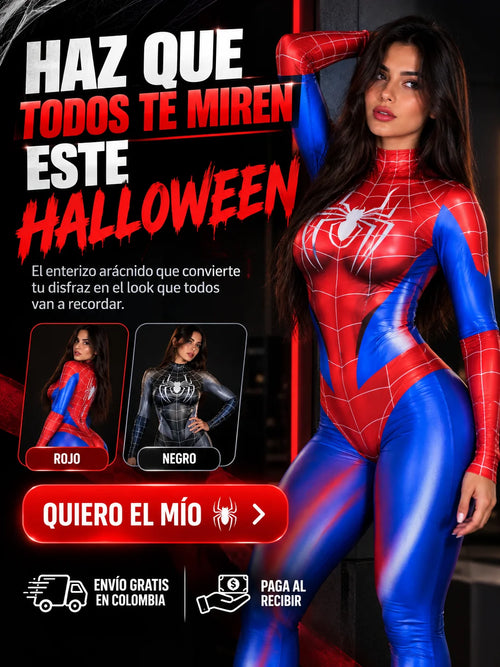 Enterizo Mujer Araña
