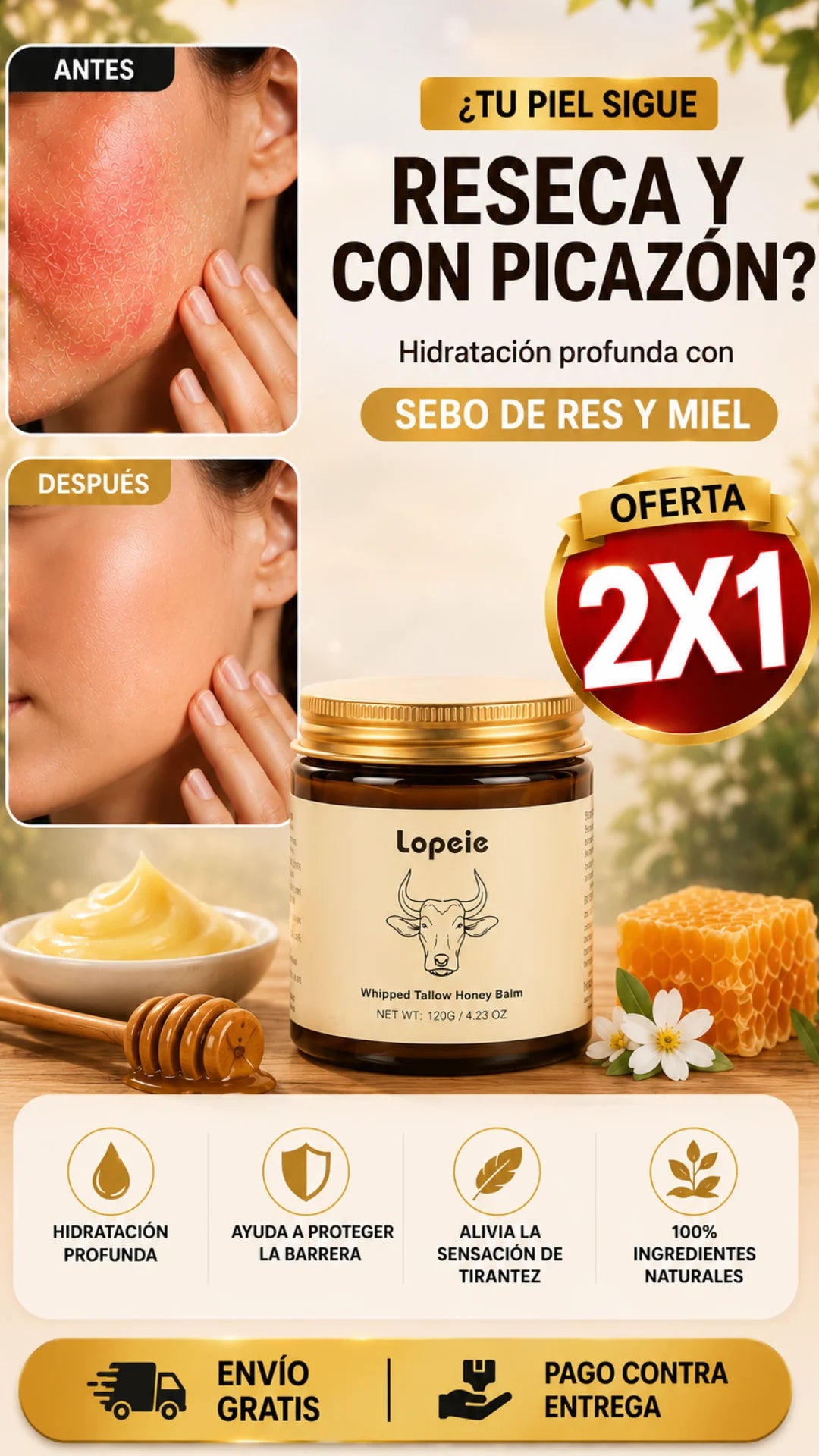 Sebo de res- Dermatitis