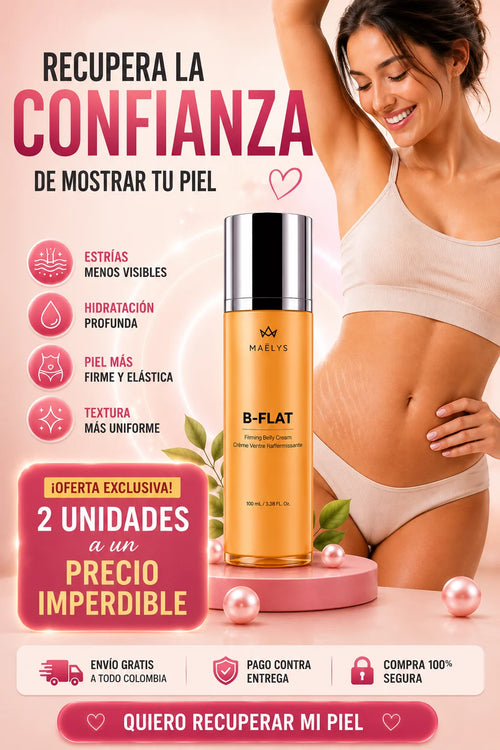 Crema Antiestrías B-Flat