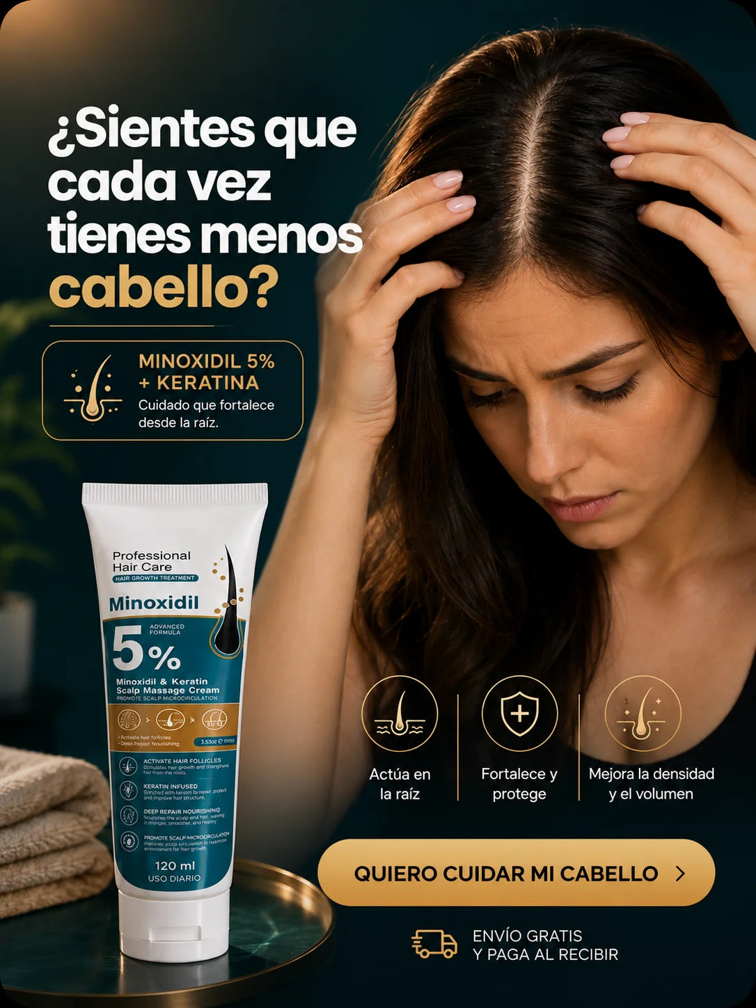 Minoxidil 5% Mujer