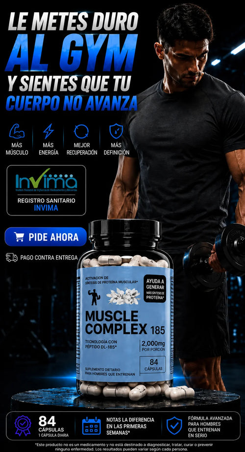 MUSCLE COMPLEX 185 MEN