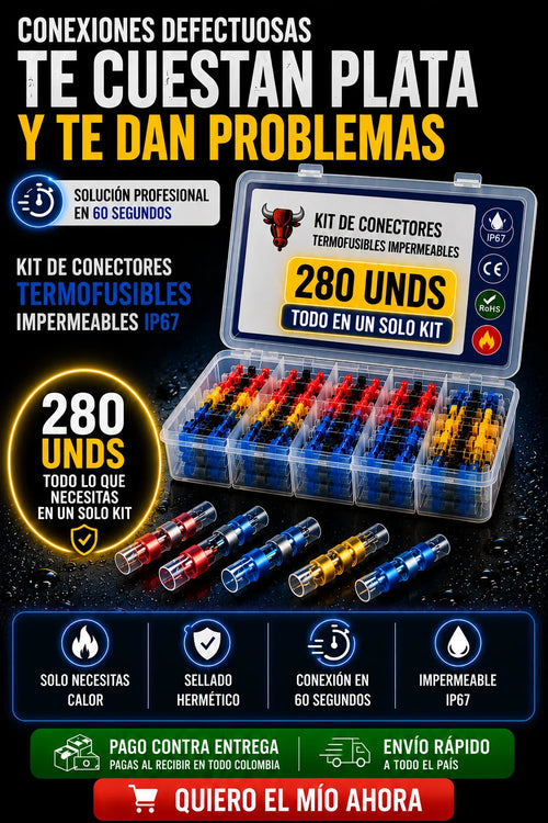 Kit de conectores termofusibles